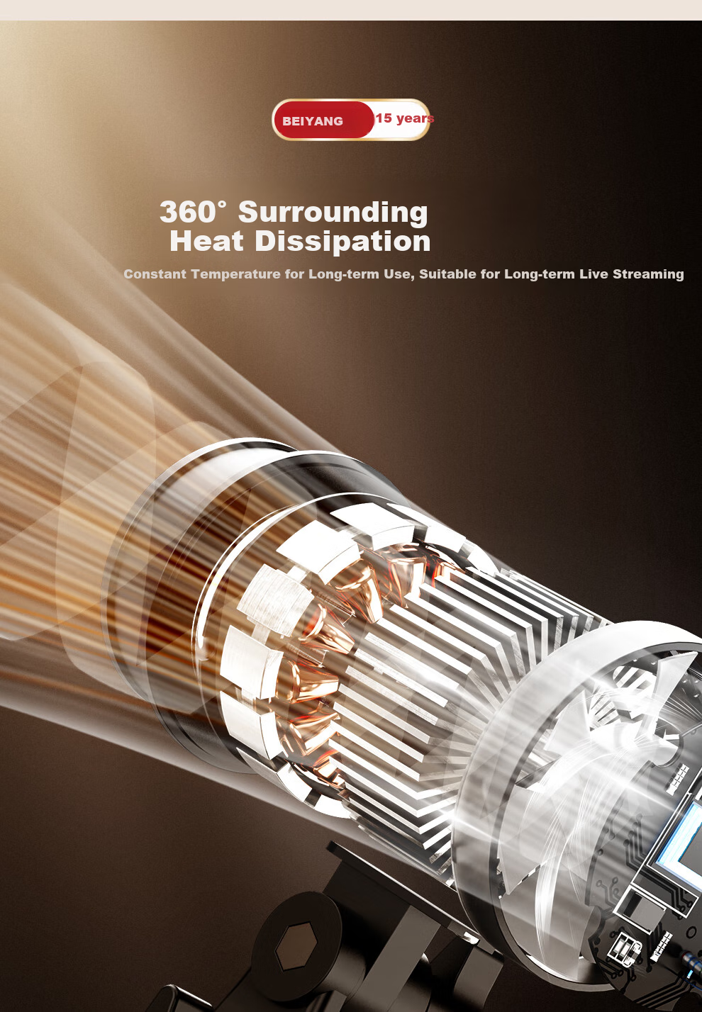 Beiyang Hair Light, Live Streaming Background Atmosphere Light, Live Streaming Fill Light, Host Backlight Contour Light, Goddess Spotlight, Douyin Professional Photography Spotlight, Top Light 22