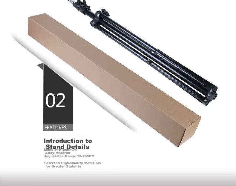 Good Weather Live Streaming Photography Fill Light Kit, Lighting for Shooting, Soft Light Box, Photography Studio Equipment, Outdoor Video LED Single Light 155W [Wireless Remote Control Version] 9