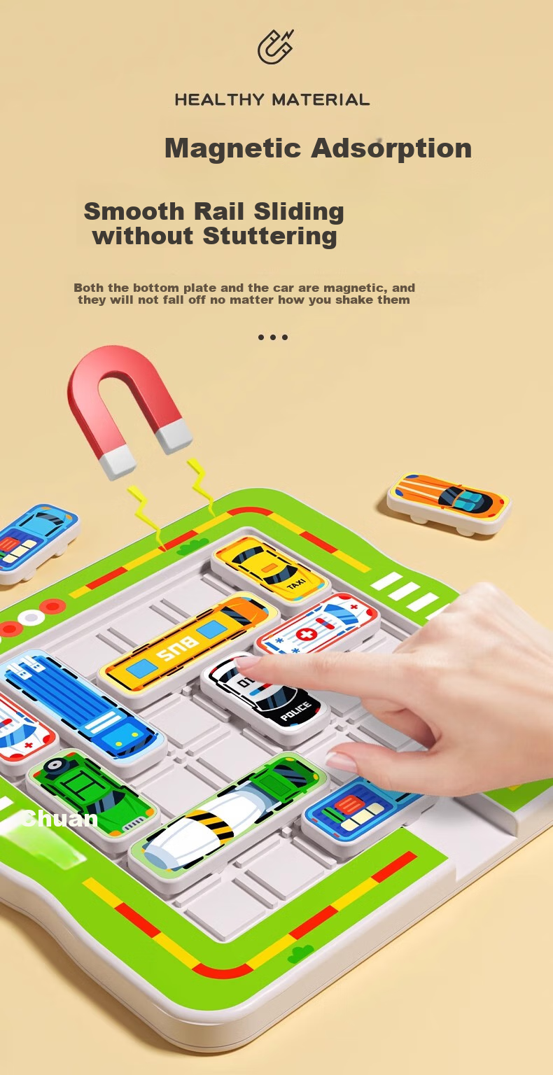 Quran, Car Parking Puzzle, Sliding Puzzle, Educational Toy for Children, Gift for Kids Aged 3-6 2