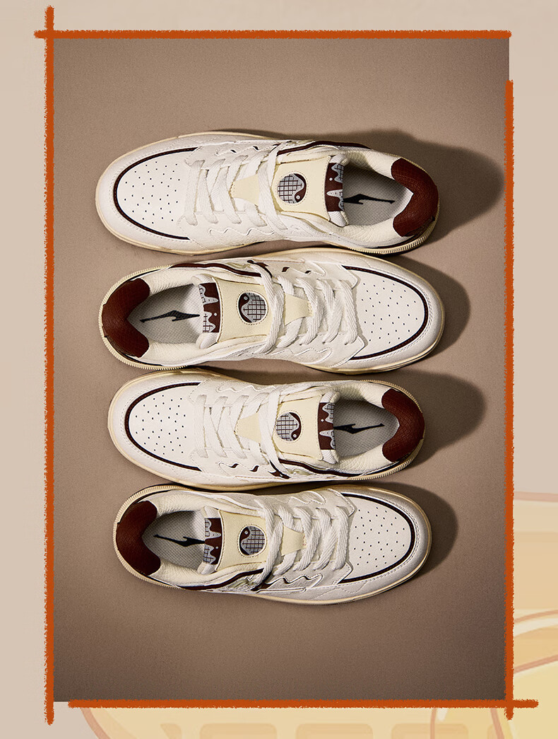 ERKE Men's Skateboard Shoes, Summer New Style Breathable Versatile Casual Shoes Comfortable Sneakers | Wushuang 3.0 - Waffle 15