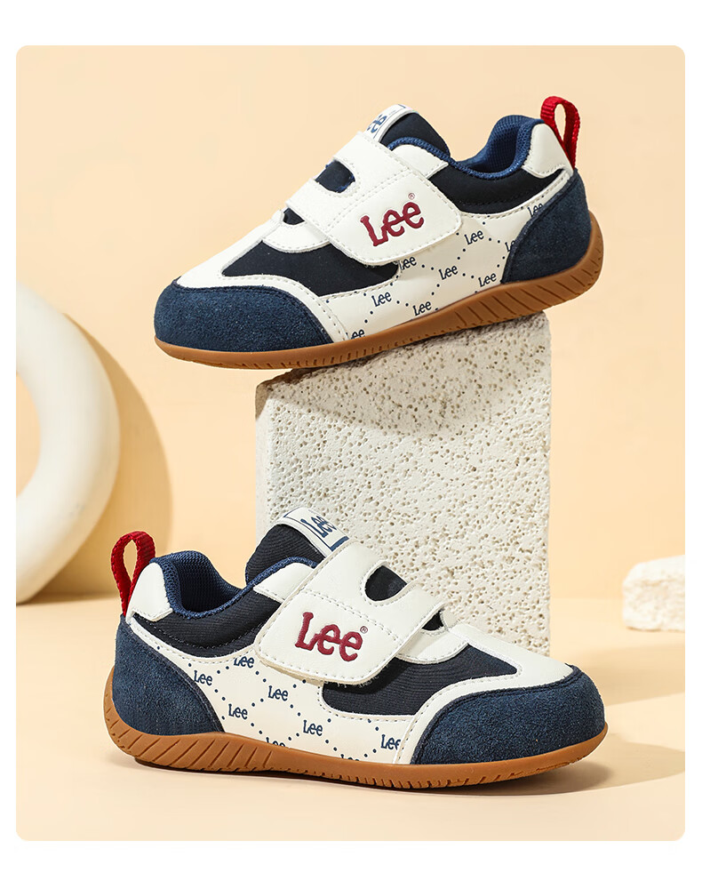 LEE KIDS Children's Shoes, Autumn New Style Kids Sneakers, Non-Slip Sports Shoes for Girls, Casual Shoes for Boys, Dark Blue, Size 32 11