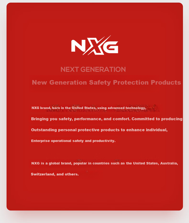NXG High-Top Chemical Protective Boots, Rain Boots, Oil And Acid Resistant, Waterproof, Non-Slip, Flood Prevention Water Shoes [1 Pair] G62-Size 42 2