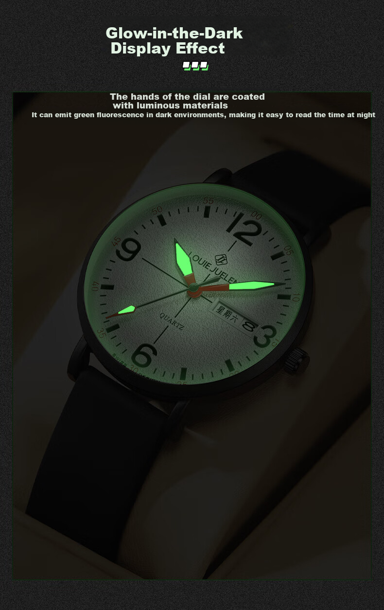 GEORGCOUNT Watch for Men, 2025 New Model, Specially Designed for Middle And High School Students' Exams, Suitable for Top Students, Civil Servants, Postgraduate Entrance Exams, Quiet Operatio 10