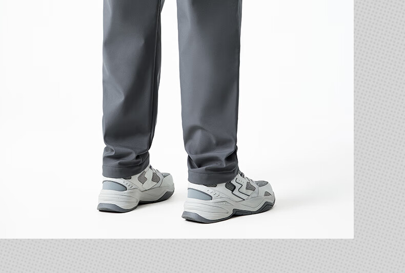 361° Men's Autumn Winter Sports Outdoor Running Water-Repellent Fleece Lined Straight Pants 652544708D-2 28