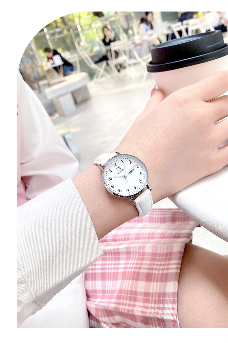 Hello Kitty Student Exam Watch for Girls Middle and High School Quiet Quartz Movement 12