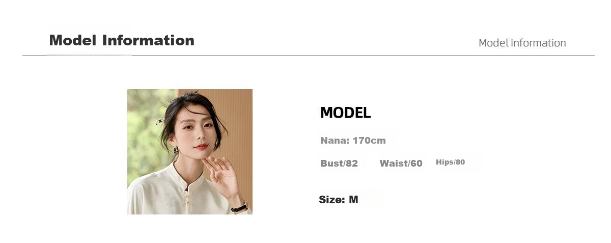 Chushen Spring And Autumn New Chinese-Style Long-Sleeve Shirt for Women, Suitable for New Year's Party Outfit, Oriental Minimalist Luxury Style Blouse Top S143C2003 10
