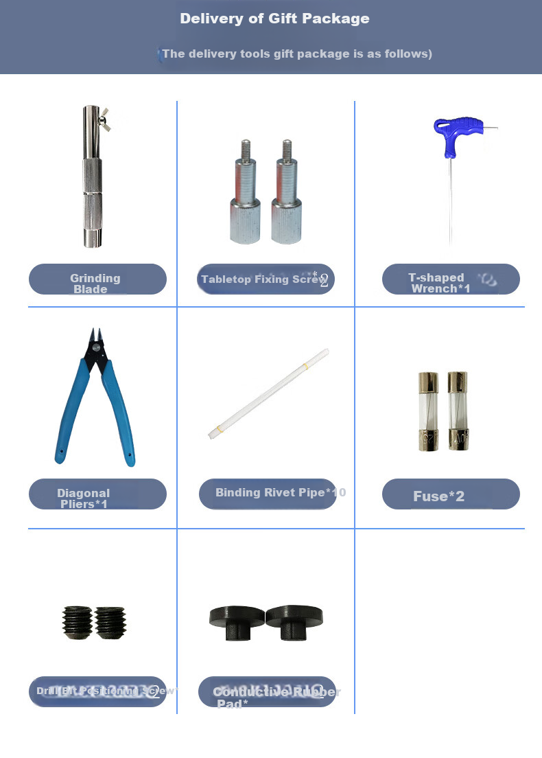AURORA AURORA 6.0mm Document Binding Machine Plastic And Nylon Tubes Hot Melt Rivets Suitable for Models AB-520/AB508/AB508L/508S MG-60 19