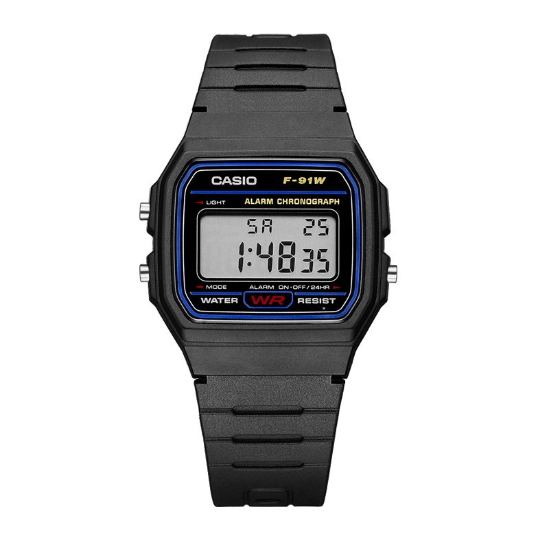 Casio Casio F-91W Watch for Men And Women, Retro Small Square Student Watch F-91W