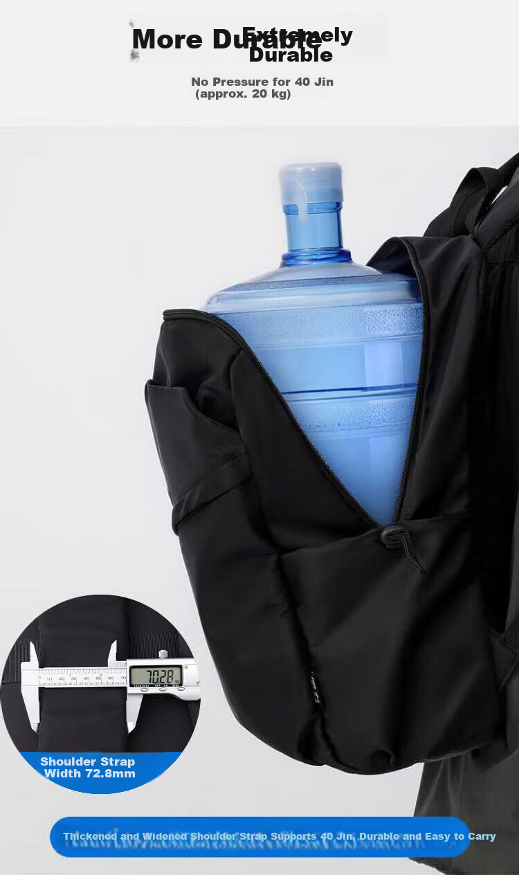 Huili Backpack for Men, Large Capacity Business Travel Backpack, Lightweight Waterproof Laptop Bag, Schoolbag for Middle School, High School And College Students 9