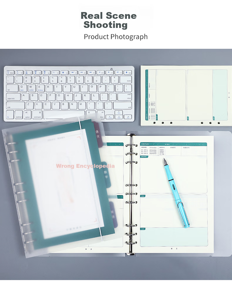 Faramon Detachable Error Correction Notebook for Middle And High School Students, A5 Size, Math Error Collection And Organization Booklet, Simple B5 Thick Version for Postgraduate Entrance Exam And College Students' Error Correctio 9