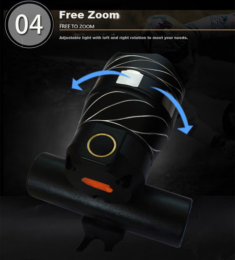 Adandyish Bicycle USB Rechargeable Tail Light, Night Rear Warning Light, Mountain Bike High-Brightness Strobe Light, Random Style 8