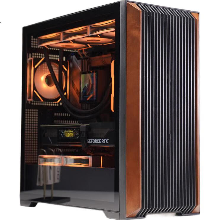 Компьютерный корпус SAMA Wind Tunnel PRO черный, Mid-Tower, поддержка 420мм СВО, ATX, Type-C, 3 вентилятора