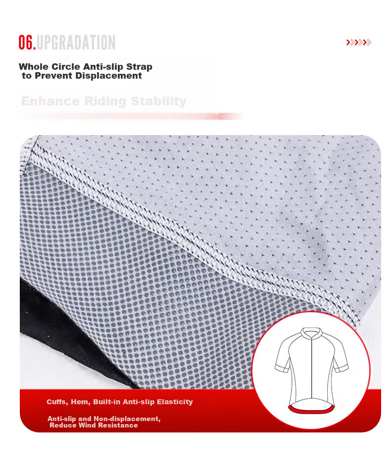 Li-Ning Cycling Jersey for Men And Women, Summer Short Sleeve Mountain And Road Bike, Sweat-Wicking, Breathable, Quick-Drying Cycling Top Equipment 10