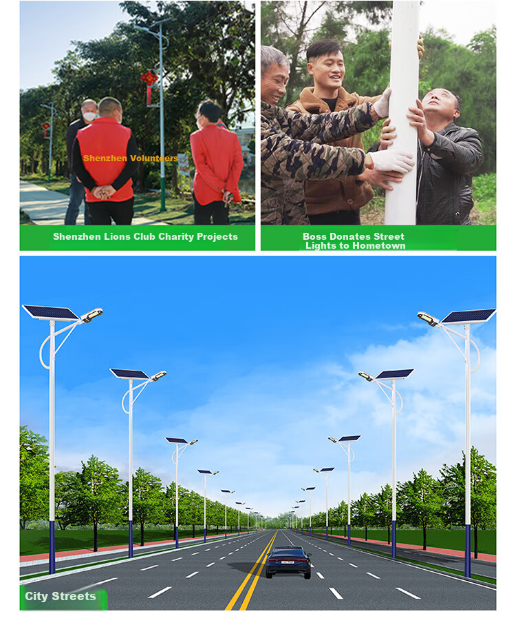 Intelamp Solar Light, Outdoor Yard Street Lamp, Home Garden Light, Floodlight, New Rural Lighting, Automatic Light Switches on at Night 7