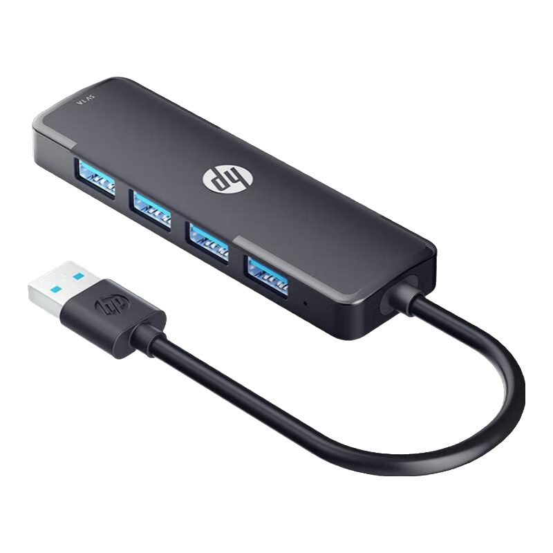 HP USB Hub, Computer USB Multi-Port Splitter Docking Station, USB Extension Cable Adapter Converter, Laptop Docking Station [Xinxiangshijing]