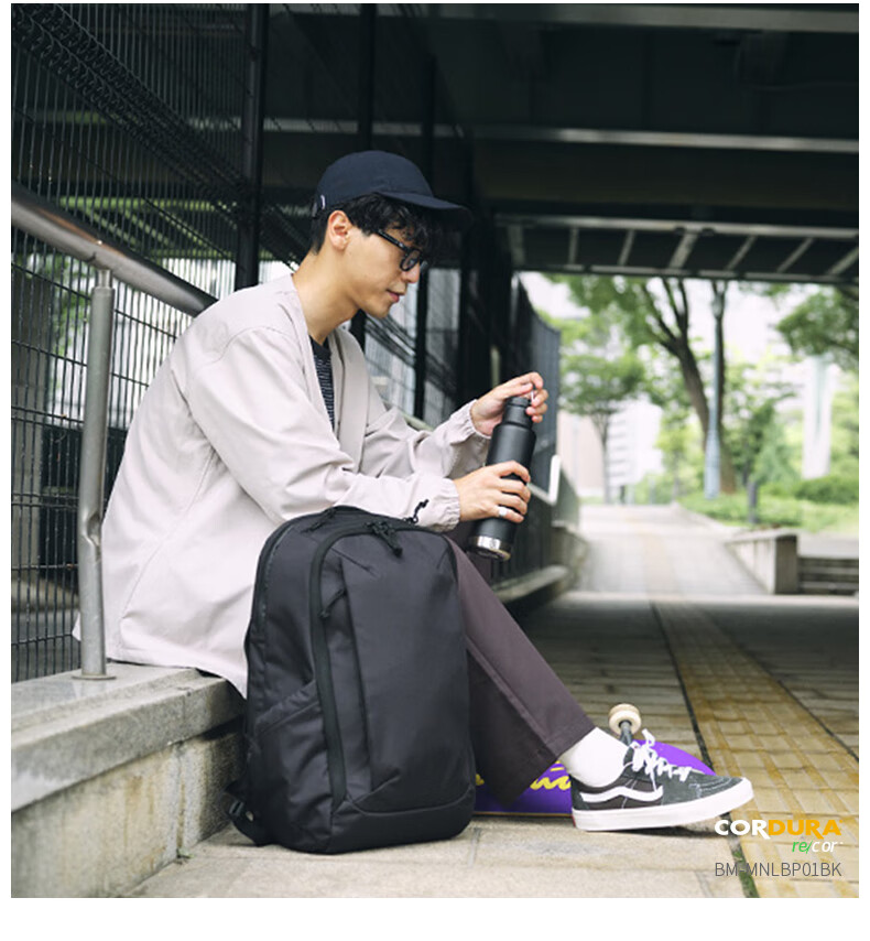 ELECOM MNL City Pack Urban Commuter Backpack High-End Sturdy Business Travel Large Capacity Laptop Bag for Men 24