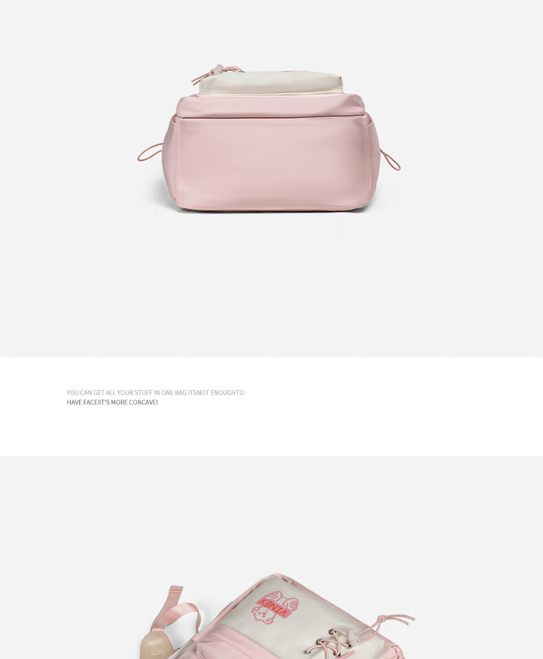 Viney Backpack for Primary, Middle And High School Students, College Students, Children's Backpack, Large Capacity Laptop Bag, Stylish Shoulder-Protecting Desig 4