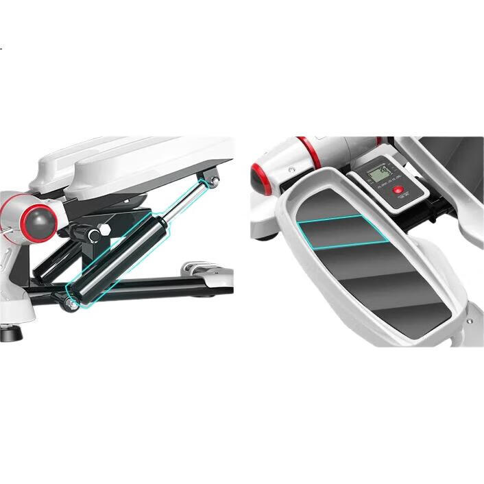PROIRON Puli'ai Treadmill, Home Stepper Machine, Foot Pedal Exercise Bike, Hydraulic Small Climbing Machine, Foot-Pedal Fitness Equipment, White