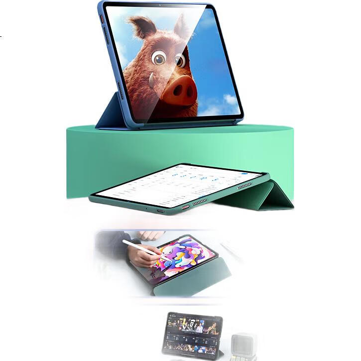 Чехол-книжка BIAZE для Honor Tablet X8 Pro 11.5 дюйма, противоударный, с подставкой, черный