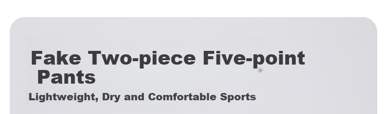 Cosleaf Men's Running Sports Shorts Summer with Liner Training Five-Point Pants Professional Waist Bag Pocket Marathon Fitness Pants 1