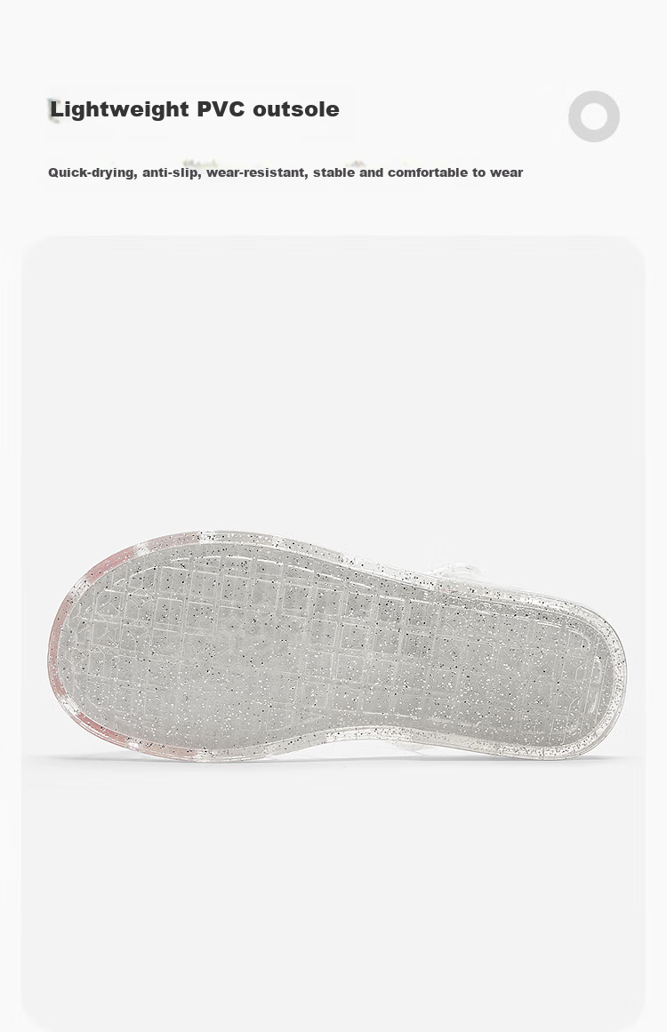 BALABALA Children's Sandals, Girls' Shoes, Summer 2025 Beach Jelly Shoes, Non-Slip Baby Shoes, 209225141004 11