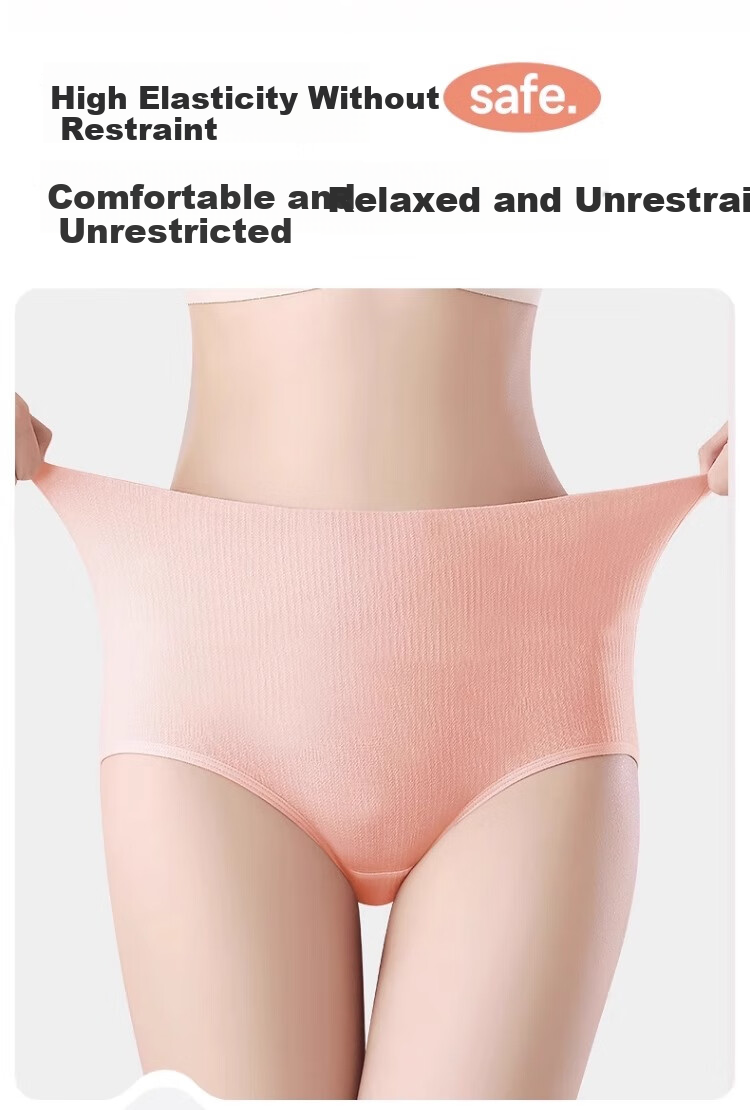 Chuyisheng Disposable Women's High-Waist Maternity Cotton Crotch Plus Size C-Section Sterilized Travel Underwear 10