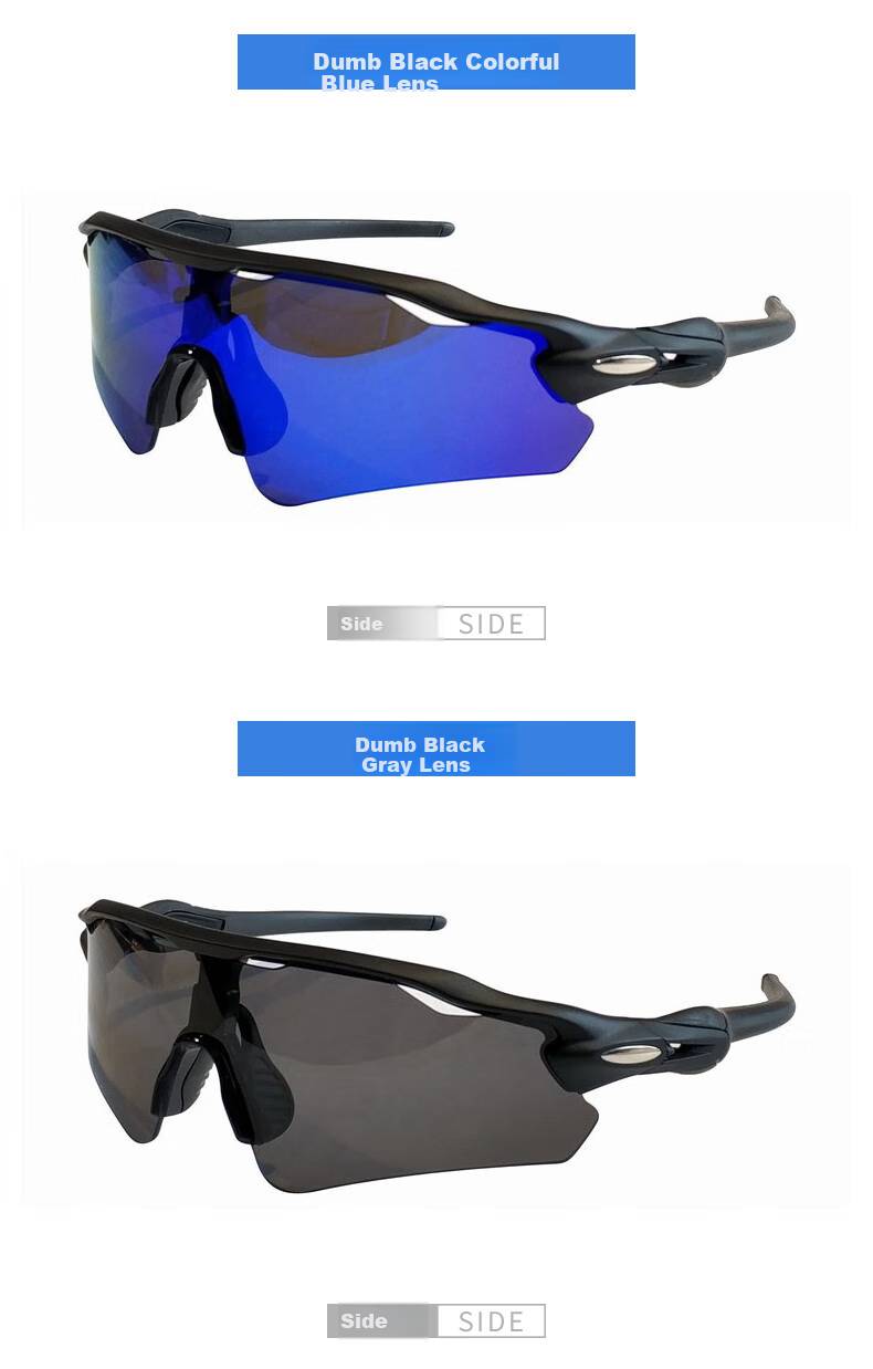 DRATRA Cycling Glasses for Men, Polarized Photochromic Mountain Bike Outdoor Running Anti-Fog Windproof Sand-Proof Goggles, Father's Day Gift 7