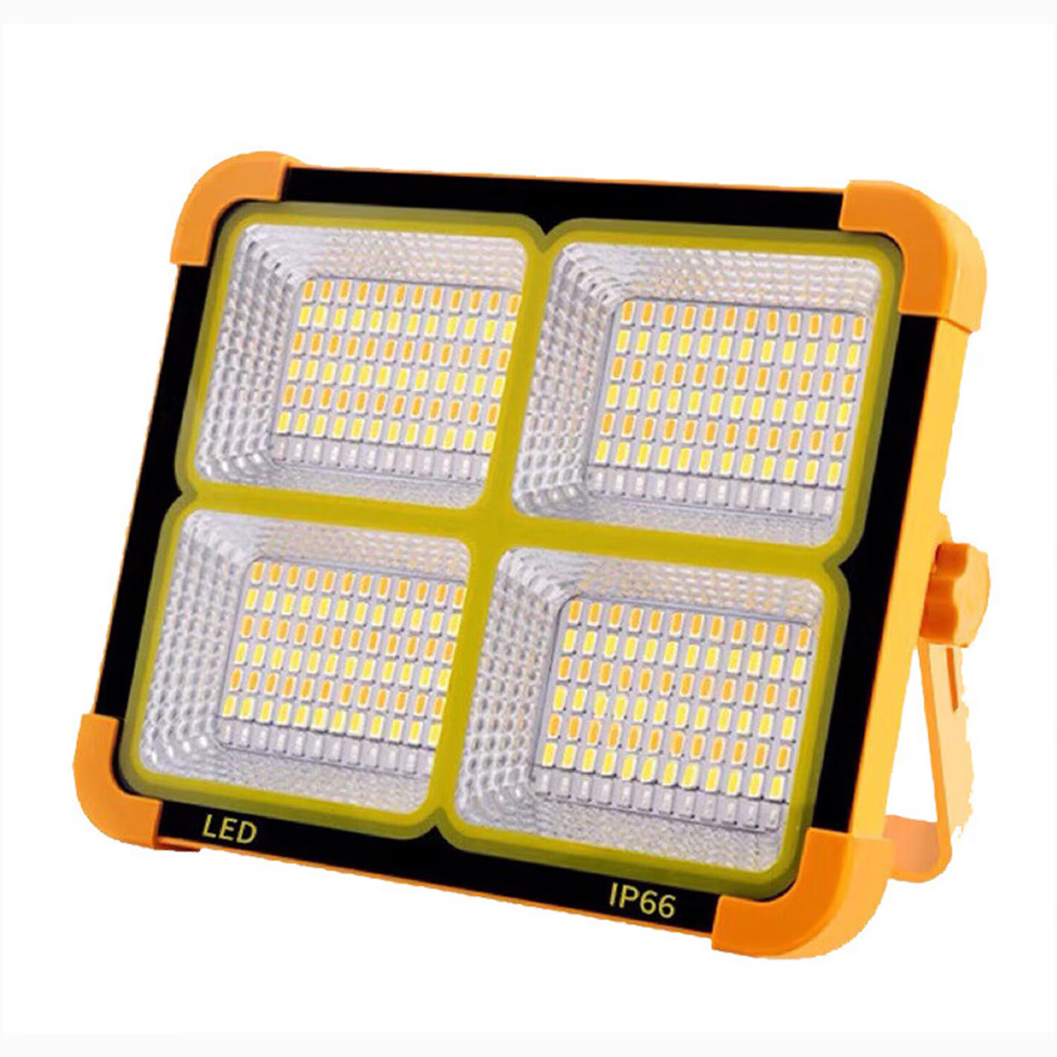 Gongbaili Solar Emergency Light Rechargeable Outdoor Portable Camping Lamp Super Bright Stall Night Market Outdoor Lighting Small Yellow Stall Lamp 2nd Generation (Battery Life >10 Hours)