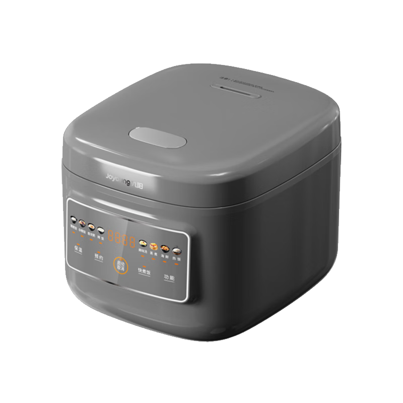 Joyoung [Full Honeycomb 0 Coating] 316L Stainless Steel Inner Pot Rice Cooker, 5L Large Capacity for 4-6 People, 860W Micro-Pressure Cooking, 5A Grade Rice, F-50F505L