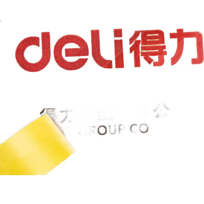 Прозрачная упаковочная лента Deli JD419, 48 мм x 100 м, 48 мкм, 24 рулона в коробке, с диспенсером