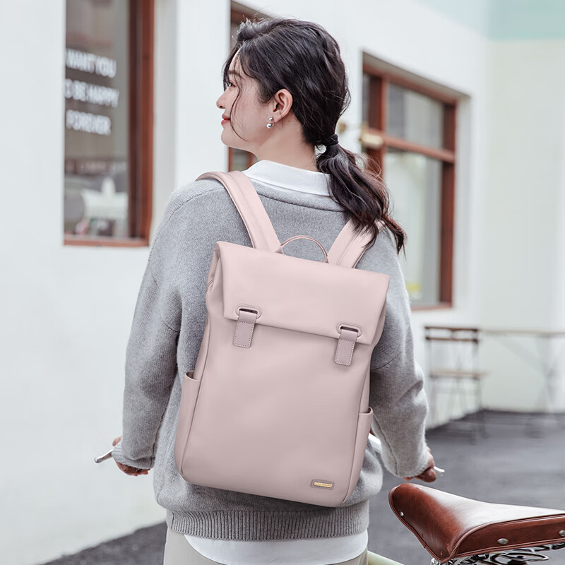 GOLF Women's Laptop Backpack, 14-Inch Handheld Notebook Bag, Huawei Business Travel Backpack, School Bag, Gift for Girlfriend
