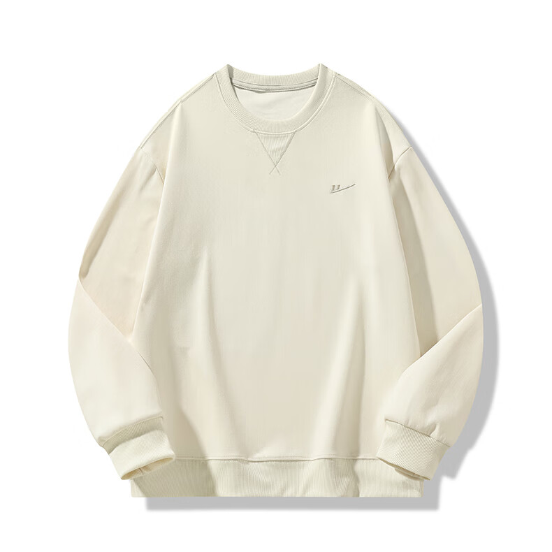 Huili Round Neck Sweatshirt for Men with Embroidery, Long-Sleeve T-Shirt, Printed Undershirt, Casual Trendy Jacket for Men in Spring And Autumn Seasons 14