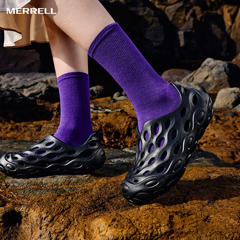 Merrell Outdoor Stream Trekking Clogs HYDRO MOC Venom 2.0T Comfortable Breathable Beach Sandals MS-01 Black Size 41