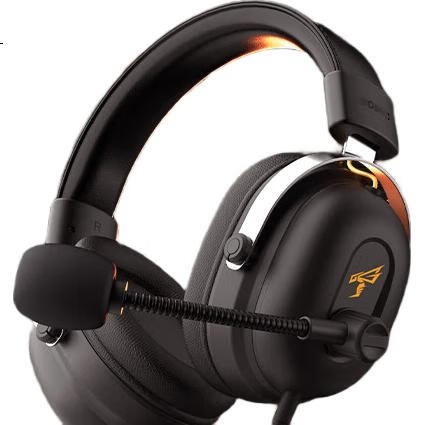 Игровая гарнитура SOMIC G936 PRO+, полноразмерная, проводная, с микрофоном, черная