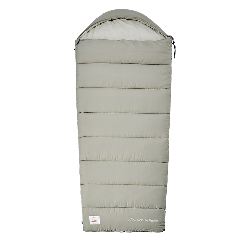 WhitePeak Adult Outdoor Travel Winter Four-Season Warm Camping Double Sleeping Bag with Hollow Cotton and Dirt Isolation 1KG