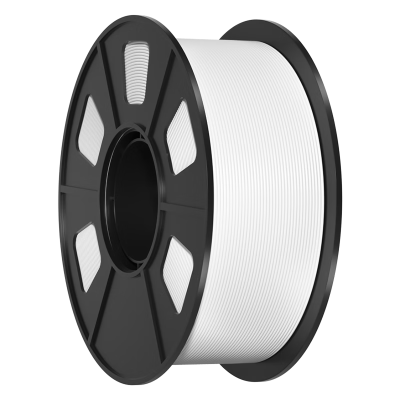 CMYKSUPPLIES 3D Printing Filament ABS 1.75mm Compatible with Tuozhu, Chuangxiang Sanwei, Duoluke, Fuzhi, Jiguang Erwo 3D Printer Spool White 1kg