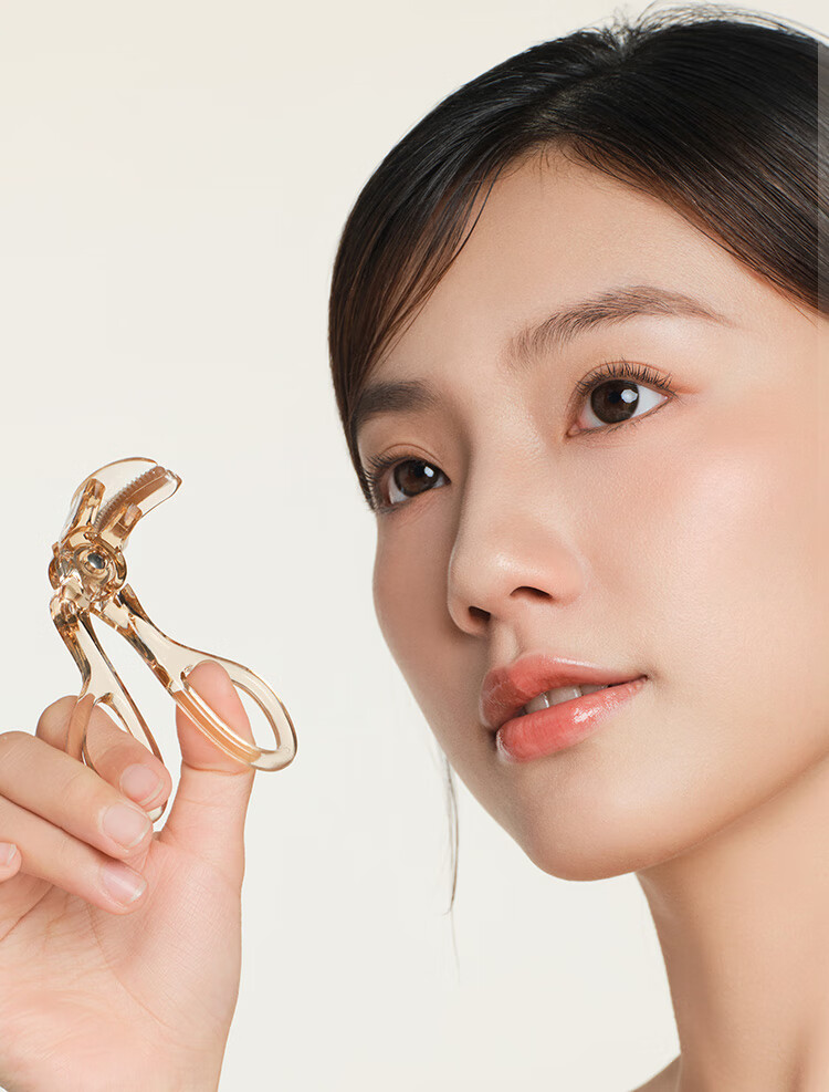 JD Jingzao Portable Mini Eyelash Curler Wide-Angle Long-Lasting Sunflower Eyelash Curler 2-Piece Set 2