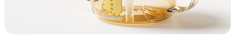 October Crystal Straw Cup Children's Water Bottle Baby Kindergarten Drinking Cup Direct Drinking Graduated Multifunctional PPSU Milk Cup 270ml 1