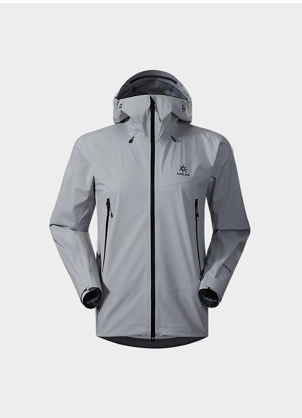 KAILAS Men's Grid Hard Shell Jacket FILTERTEC 3L Waterproof Outdoor Mountaineering Windproof Hooded Jacket 10