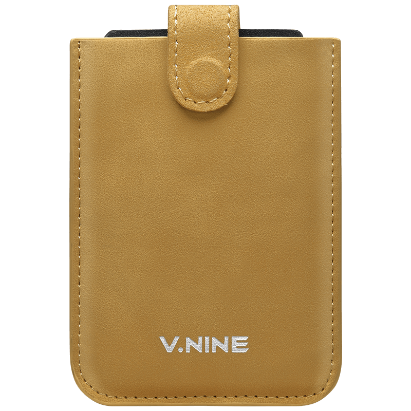 V.NINE Men's Slim Portable Card Holder And Wallet Combo with Pull-Out Design, Business Short Style Multi-Card Slots Wallet, Gift Box Packaging for Me