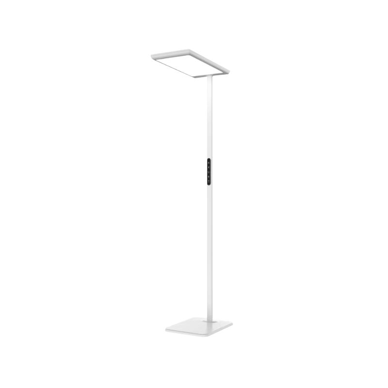 Mulinsenzhaoming Standing Eye Protection Desk Lamp, Full Spectrum Light Beads, Children's Study Floor Lamp, Voice-Controlled Model