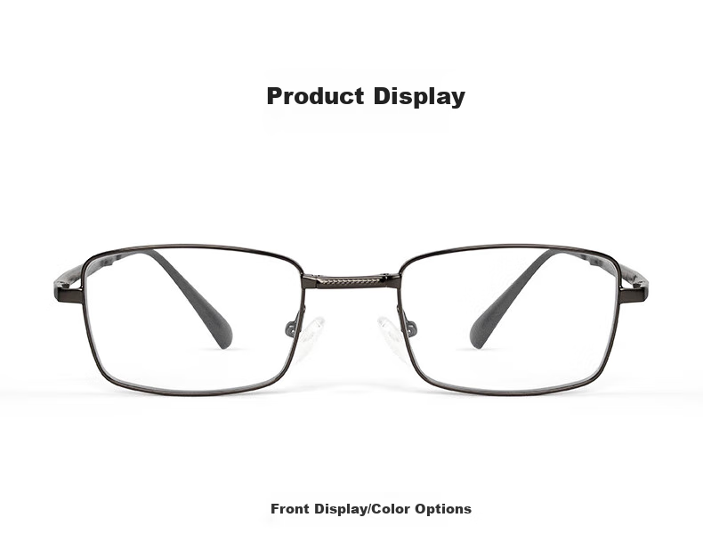 Volkswagen German, Unisex Folding Reading Glasses with Anti-Blue Light Lenses for Elderly, Model 620 Gun, -2.5 Diopters 7