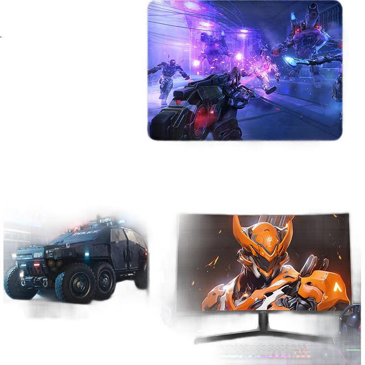 Игровой монитор KKTV KW32QVC, 32 дюйма, изогнутый, 2K, 165 Гц, 1 мс, регулируемый по высоте и повороту, широкий цветовой охват
