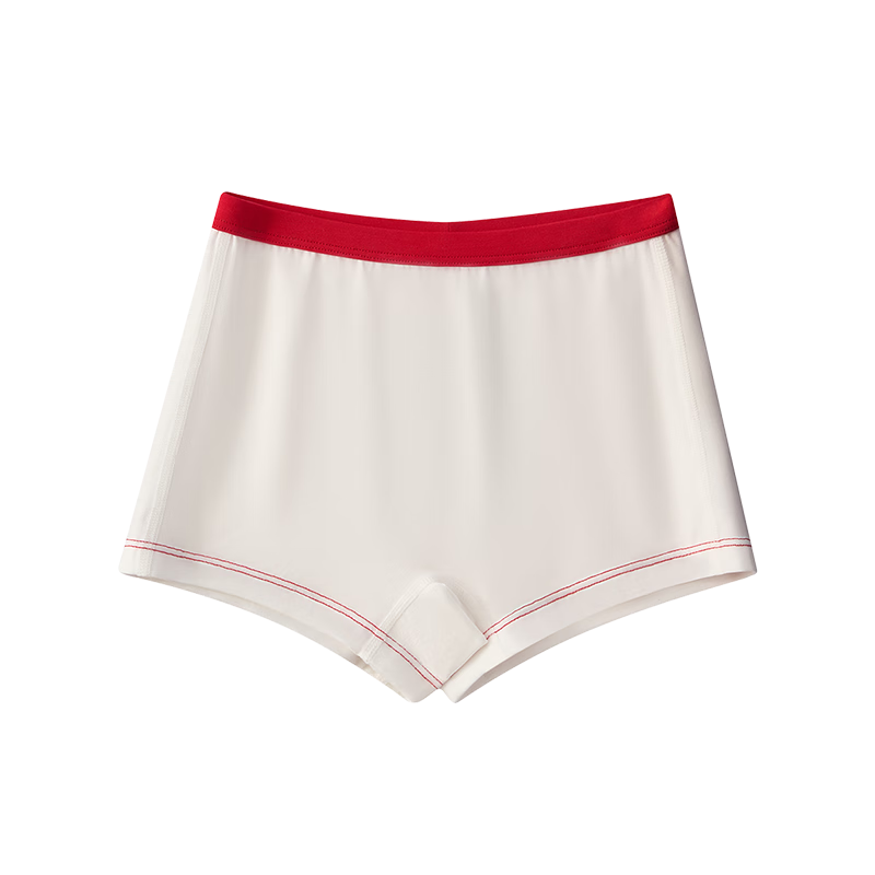 Babycare Children's Camellia Underwear Baby Boxer Shorts Baby Bubu Gaosheng - White 1 Pack 100