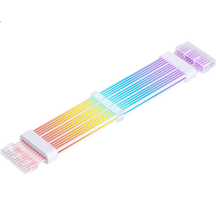 Кабель-удлинитель для видеокарты JONSBO Rainbow Bridge DY-2, 3x 8pin, ARGB подсветка, синхронизация 5V