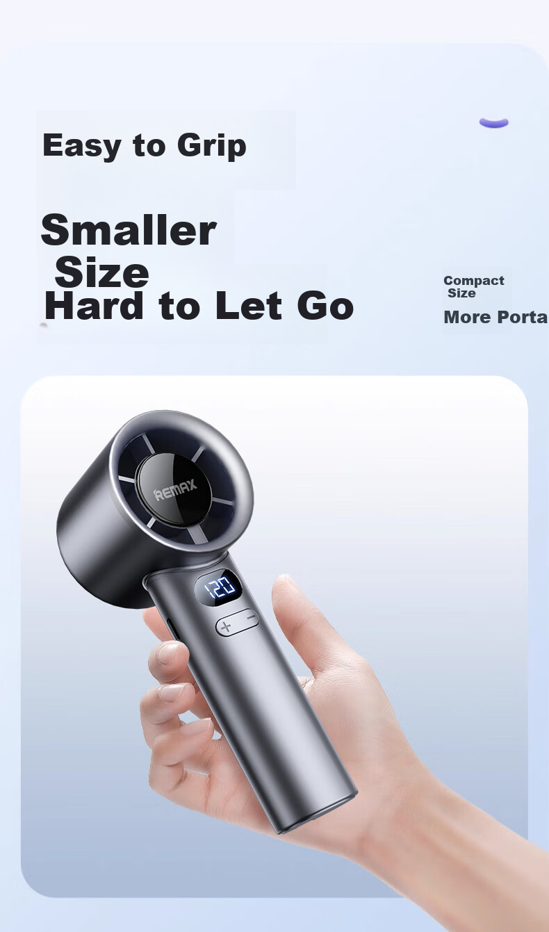 Azeada [2026 New Model | 120-Speed Powerful Airflow] High-Speed Handheld Fan, Mini Portable Desktop USB Fan, Neck-Hanging Long Battery Life Personal Small Electric Fan for Student Dormitory And Office 14