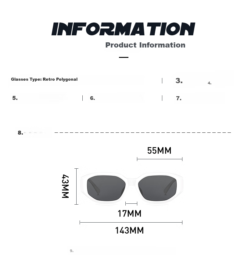 Chaersitaoxin Sunglasses for Men And Women GM Style Small Frame Sunglasses UV Protection Glasses CJ9070 Black Frame/brown Lenses C2 5