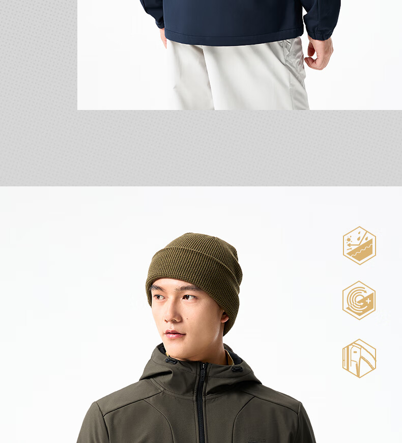 361° Men's Autumn Winter New Three-Protection Fleece-Lined Sports Casual Jacket Windbreaker Fleece Coat 652544605D-3 8