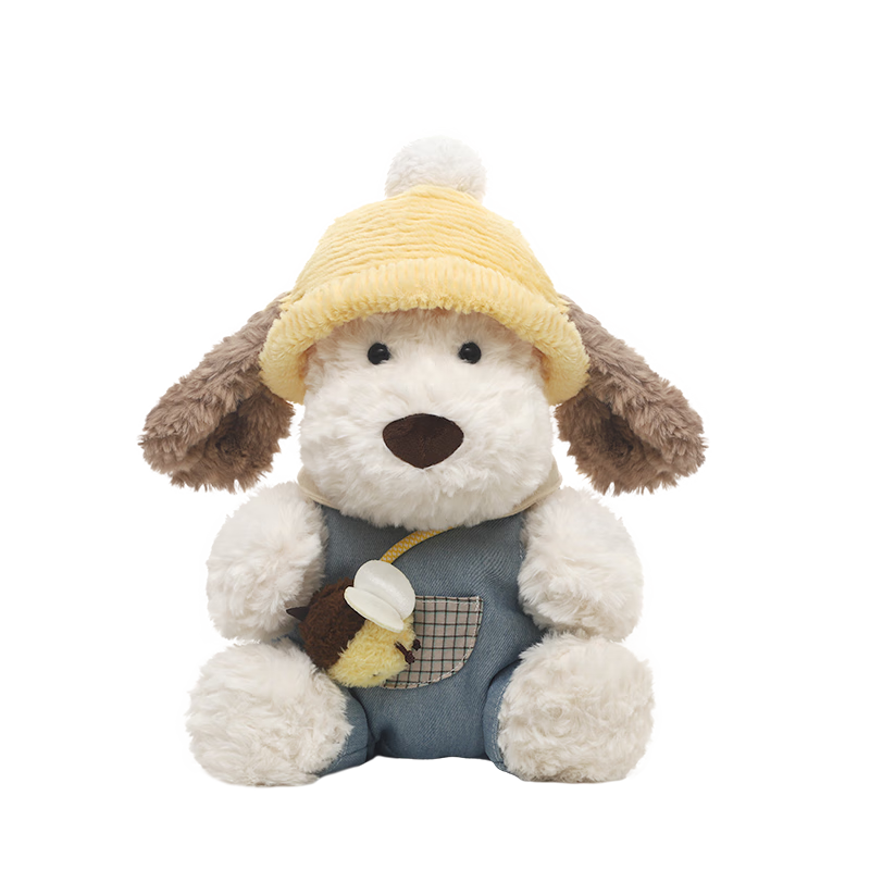 Huangen X Catch The Dog Plush Toy, Comforting Sleep Companion Doll, Bedtime Stuffed Animal, Pillow, Birthday Gift