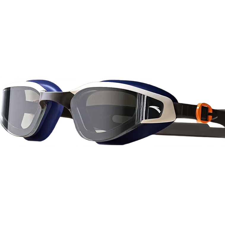 ANTA Unisex Swimming Goggles HD Waterproof Anti-Fog Professional Sports Training Clear Lens Blue Electroplated